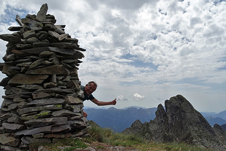 PONTERANICA CENTRALE (2372 m) in solitaria dai Piani dell'Avaro per i Laghetti di Ponteranica il 31 luglio 2017 - FOTOGALLERY